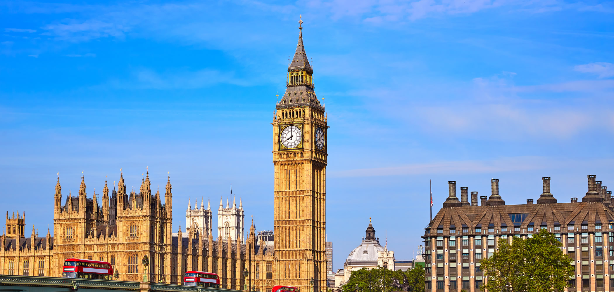 Big Ben clock tower Thames river London
